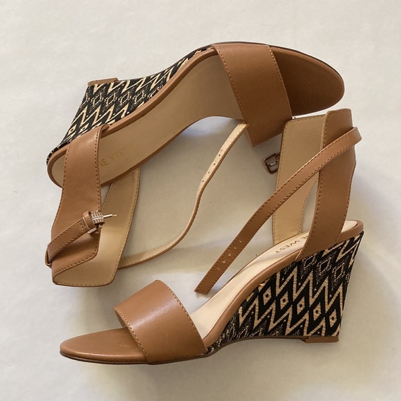 Nine West Ankle Strap Sandal Wedge - Picture 3 of 6